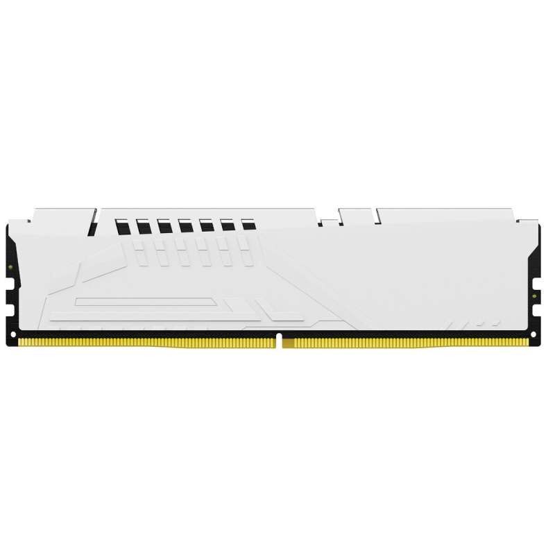 Kingston Fury Beast DDR5 32GB (2×16GB) 6000MHz CL30 – White/Black – Desktop RAM DIMM