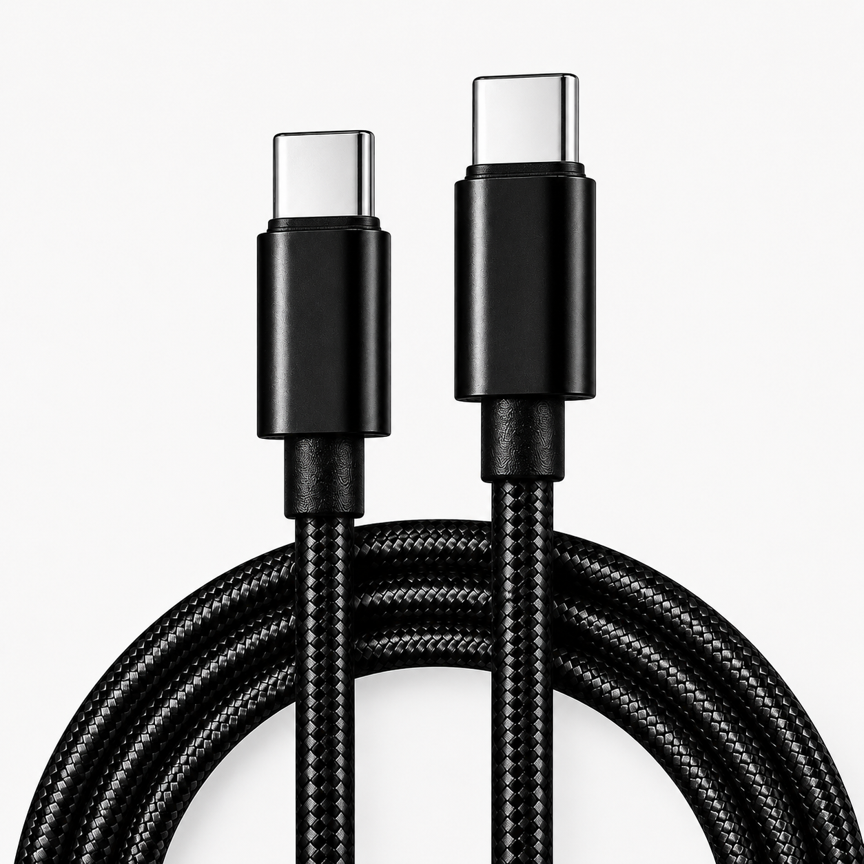 USB-C to USB-C PD 60W Fast Charging Cable 1m – Premium Braided Cable